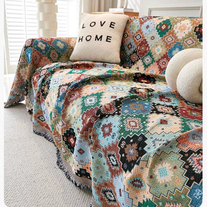 Zigzag Pattern Decorative Throw Blanket