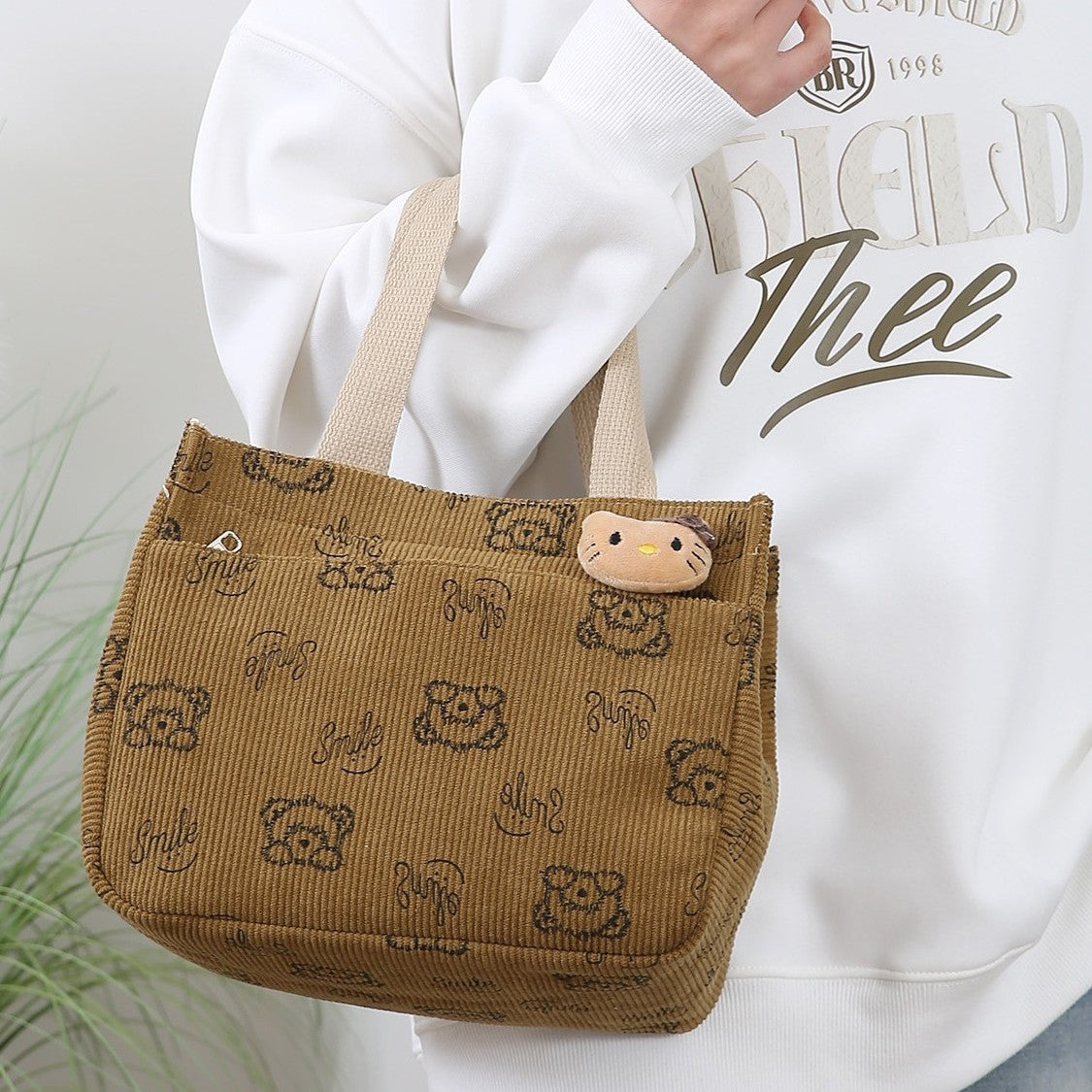 Cute Fun Cartoon Themed Mini Tote Bag Acalora