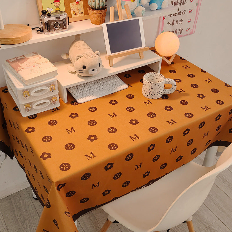 Decorative Checked Tablecloth