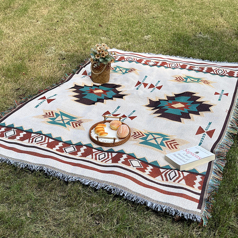 Artistic Geometric Picnic Blanket