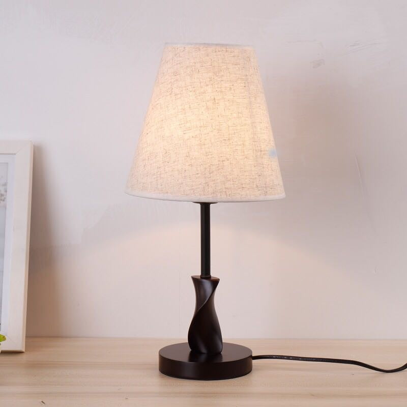 Elegant Twisted Table Lamp