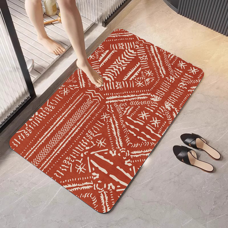 Abstract Patterned Area Rug Acalora