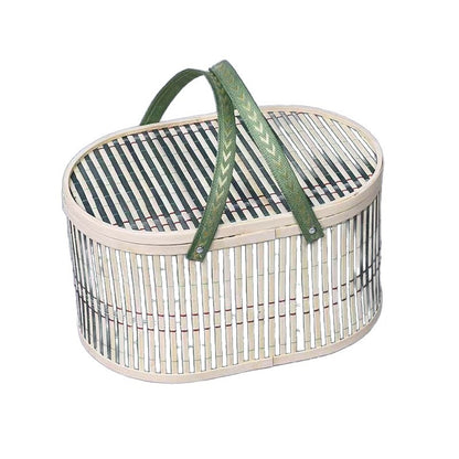 Basket with Hand Grips Acalora