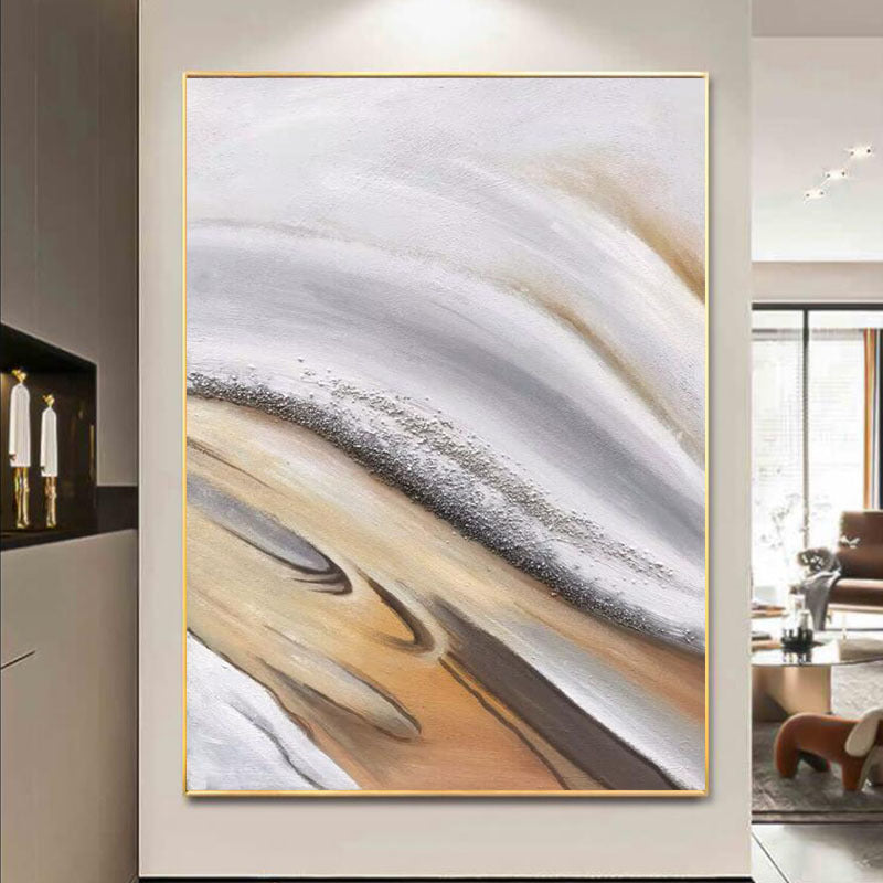 Abstract Wave Canvas Art