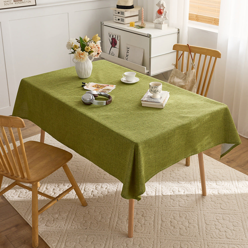 Elegant Textured Tablecloth
