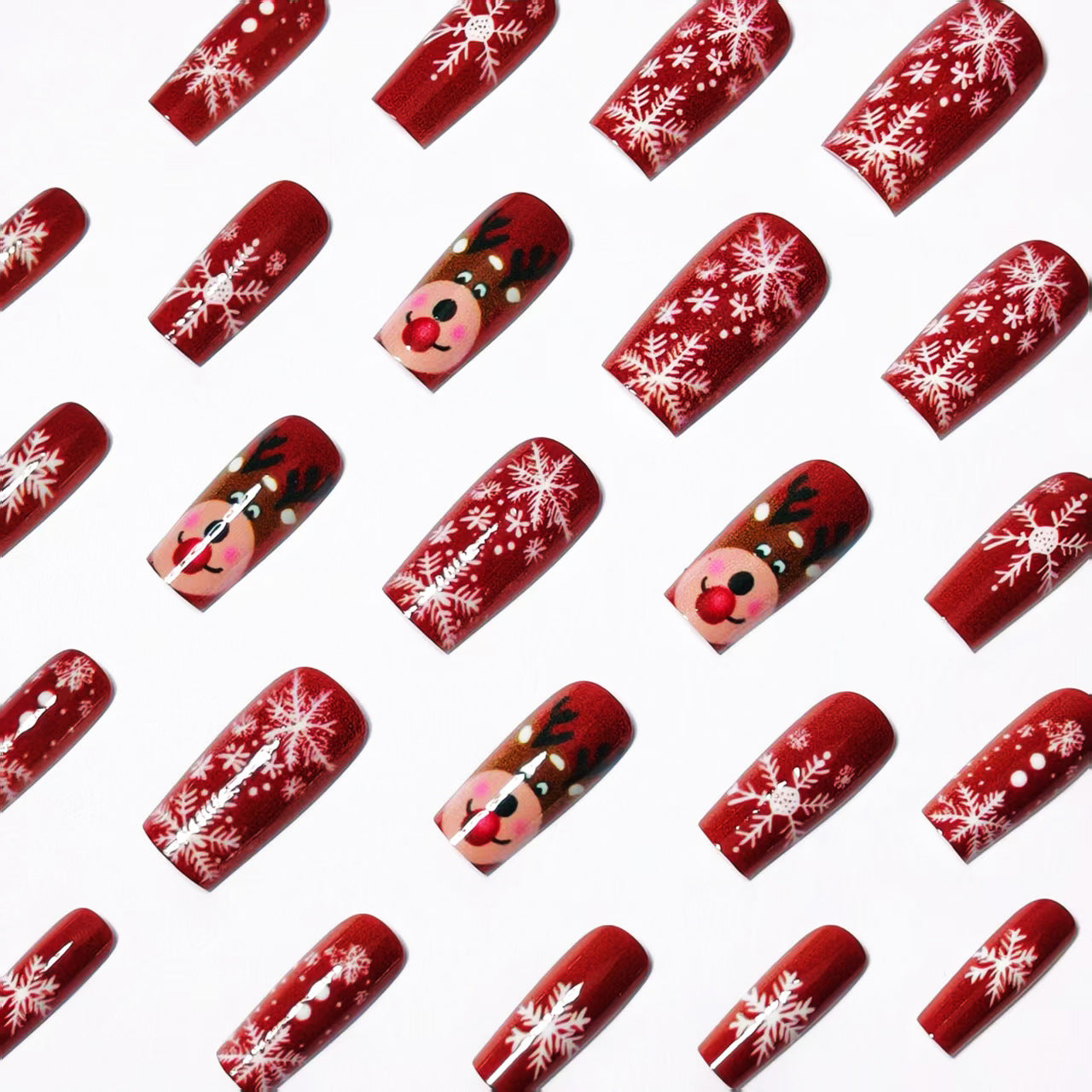 Festive Holiday-Themed Nail Art Acalora 1788155398