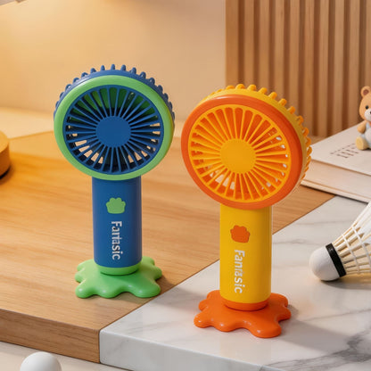 Unisex Portable Handheld Fan with Ergonomic Design and USB Charging Function Karnz