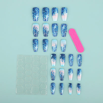Artificial nails in elegant water design Acalora