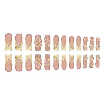 Artistic 3D Floral Nail Art Design Acalora