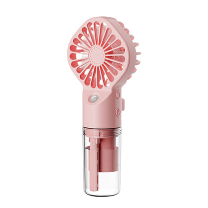 Women's Portable Mini Fan with Water Mist Skanto