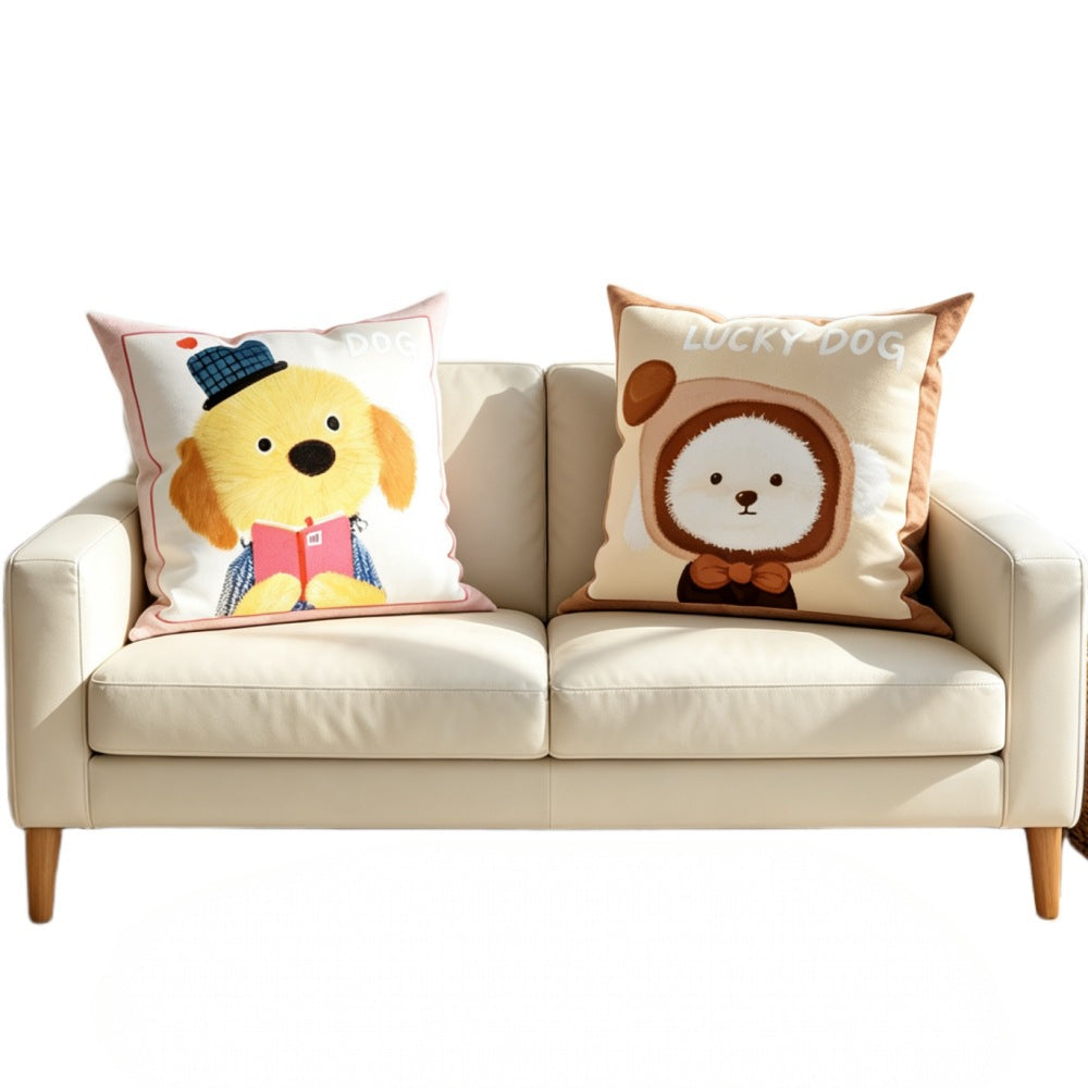 Decorative Cartoon Dog Pillow