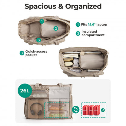 Multi-Functional Insulated Lunch Tote Acalora