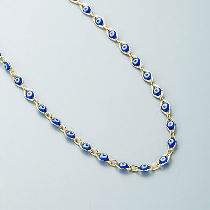 Evil Eye Protective Eyewear Chain Acalora