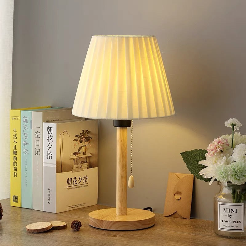 Modern Pleated Shade Table Lamp
