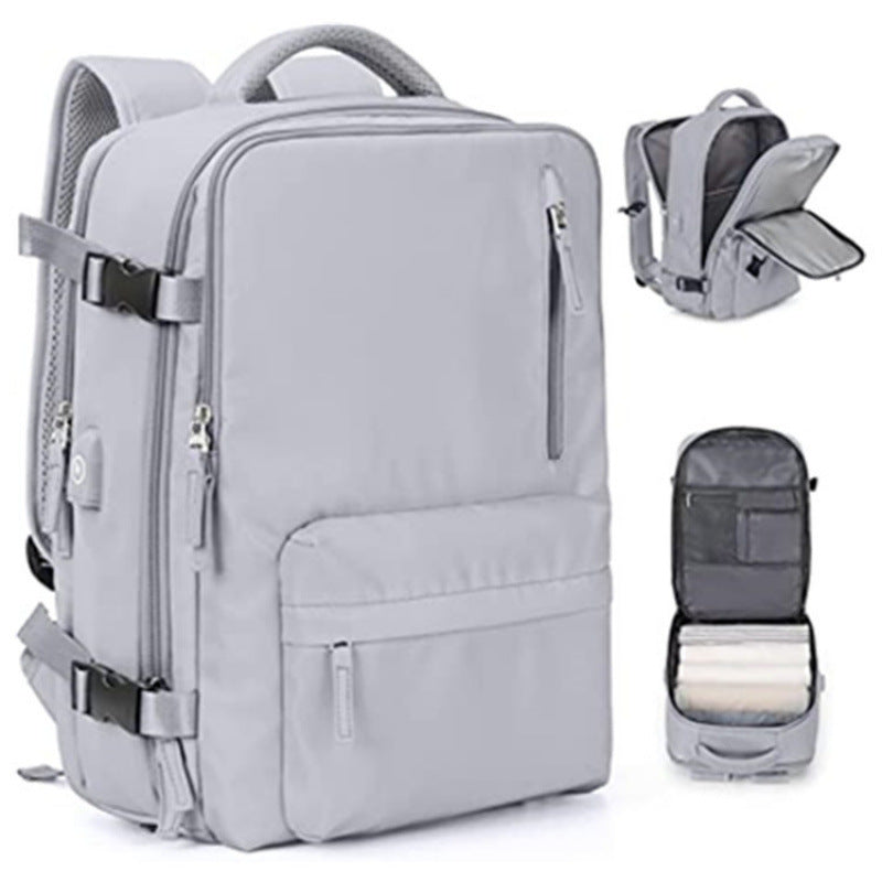 Multi-Compartment Stylish Travel Backpack Acalora