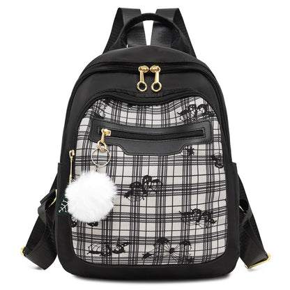 Floral Patterned Casual Backpack Acalora