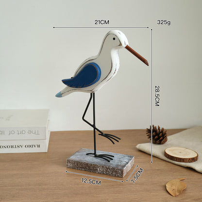 Decorative Stork Statue Accent
