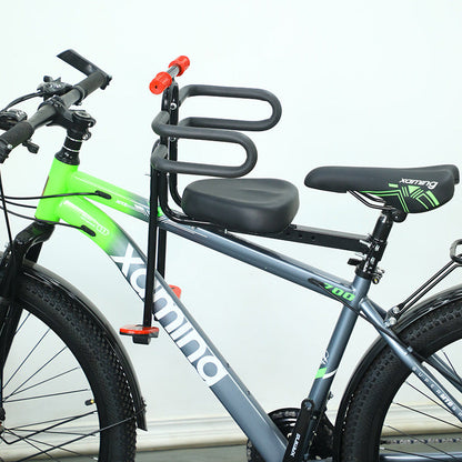 adjustable padded child bicycle passenger seat with safety armrest Bowlift