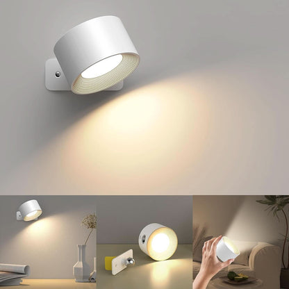 Skanto | LichtFlex Pro – Dimmable & Rotatable Design Lamp for Any Wall