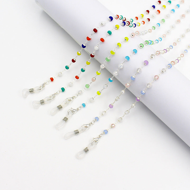 Stylish Beaded Eyewear Chain Acalora
