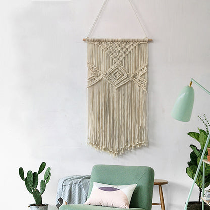 Macrame Wall Decor with Artistic Details