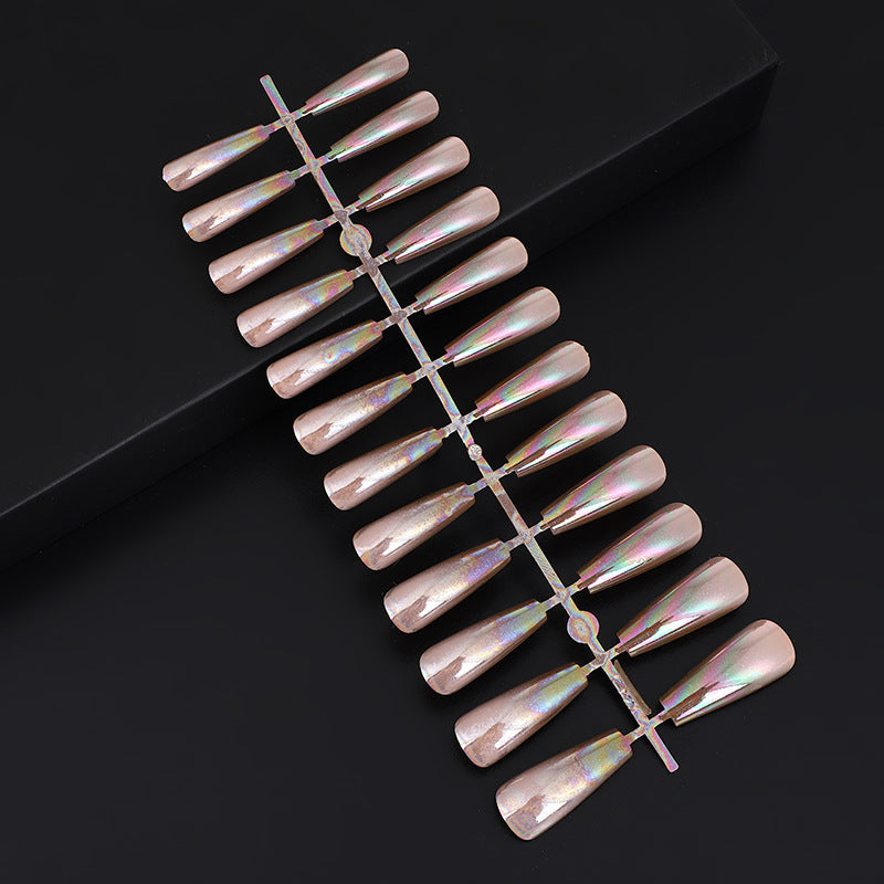 Artificial nails in modern glitter finish Acalora