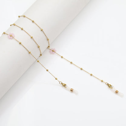 Floral Bead Eyewear Chain Acalora