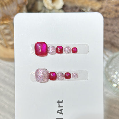Decorative Crystal-Embellished Hair Clip Set Acalora