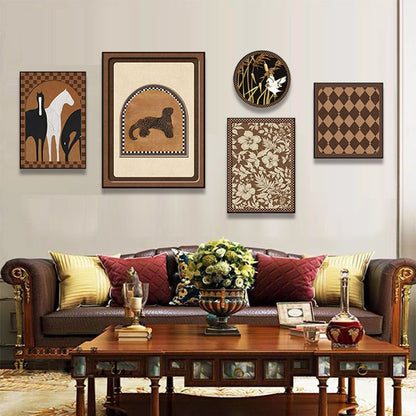 Artistic Animal Theme Wall Decoration