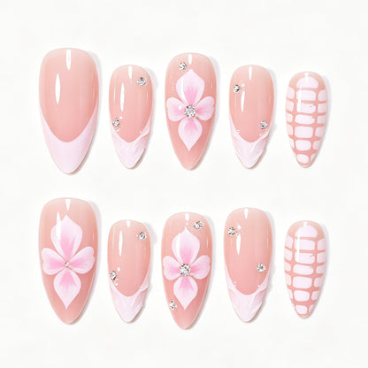 Elegant Decorative Acrylic Nail Art Tips Acalora
