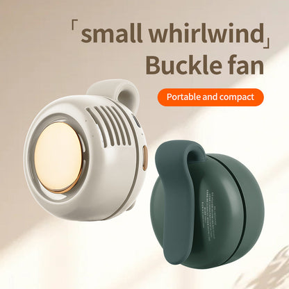 Cooling Clip-on Fan with Warm LED Light and Rechargeable Battery Skanto