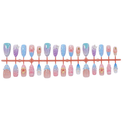 Artistic Decorative Press-On Nails Acalora