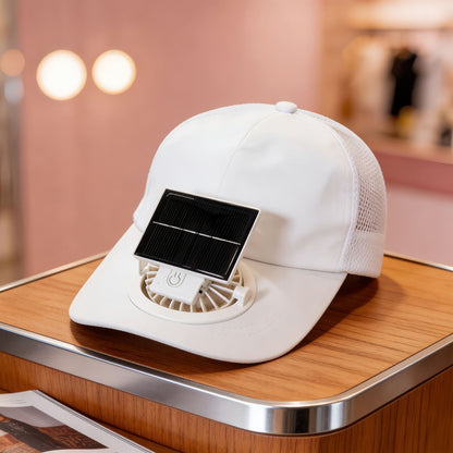 Unisex Cooling Hat with Integrated Solar Fan Karnz