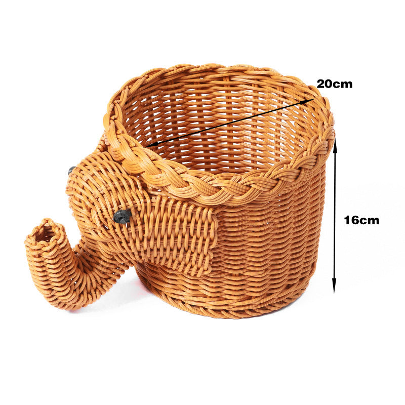 Decorative Wicker Duck Acalora