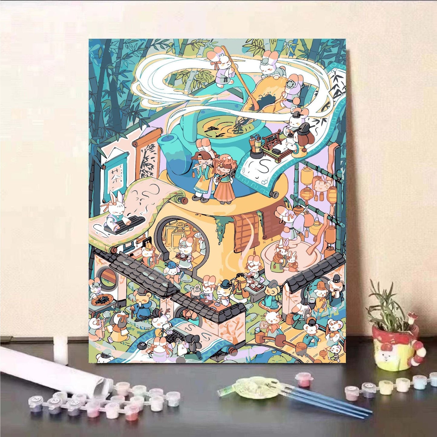 Scenic Landscape Paint by Numbers Kit