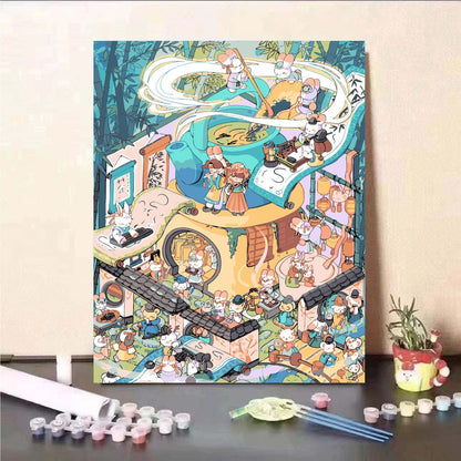 Scenic Landscape Paint by Numbers Kit