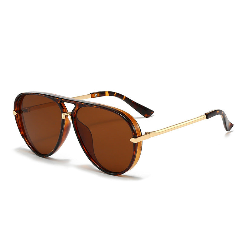 Women's aviator sunglasses with modern metal frame and UV protection Brehn