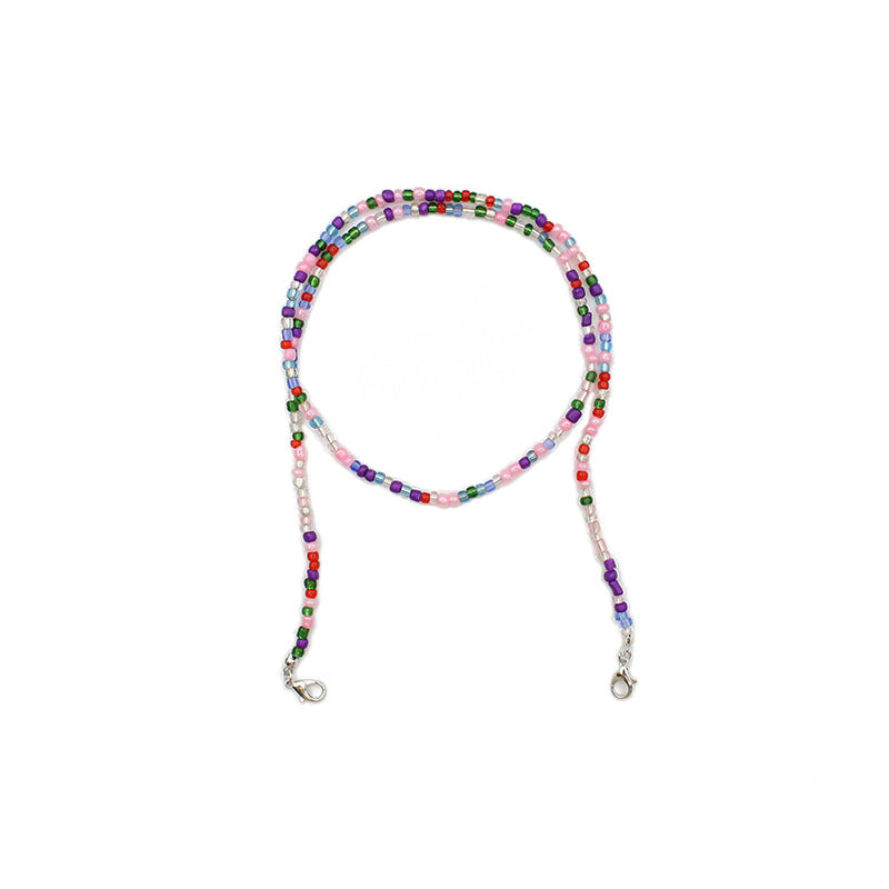 Artistic Beaded Eyewear Chain Acalora