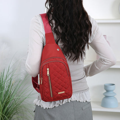 Quilted One-Shoulder Sling Bag Acalora