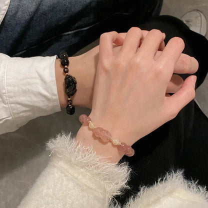 Adjustable Gemstone Wristband Acalora