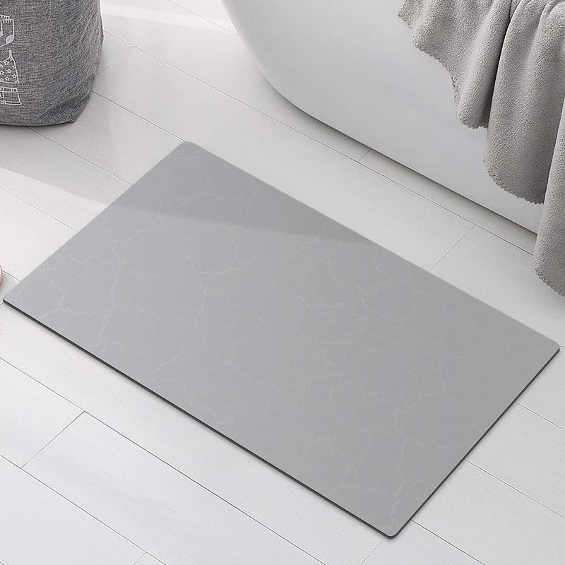Luxurious Marble-Patterned Bath Mat Acalora