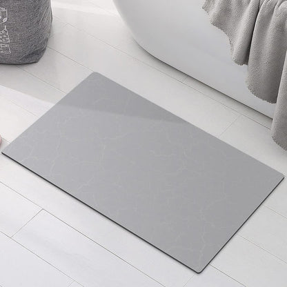 Luxurious Marble-Patterned Bath Mat Acalora