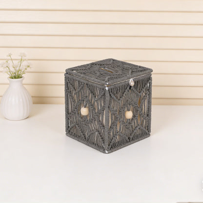 Macrame Storage Box Acalora