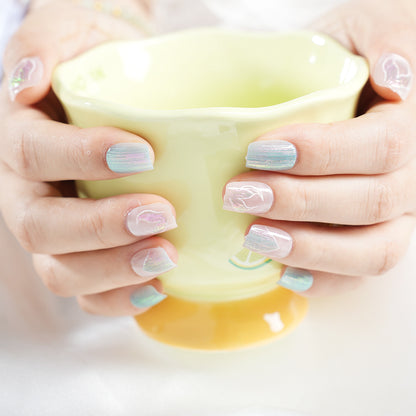 Artistic Gel Nail Design Acalora