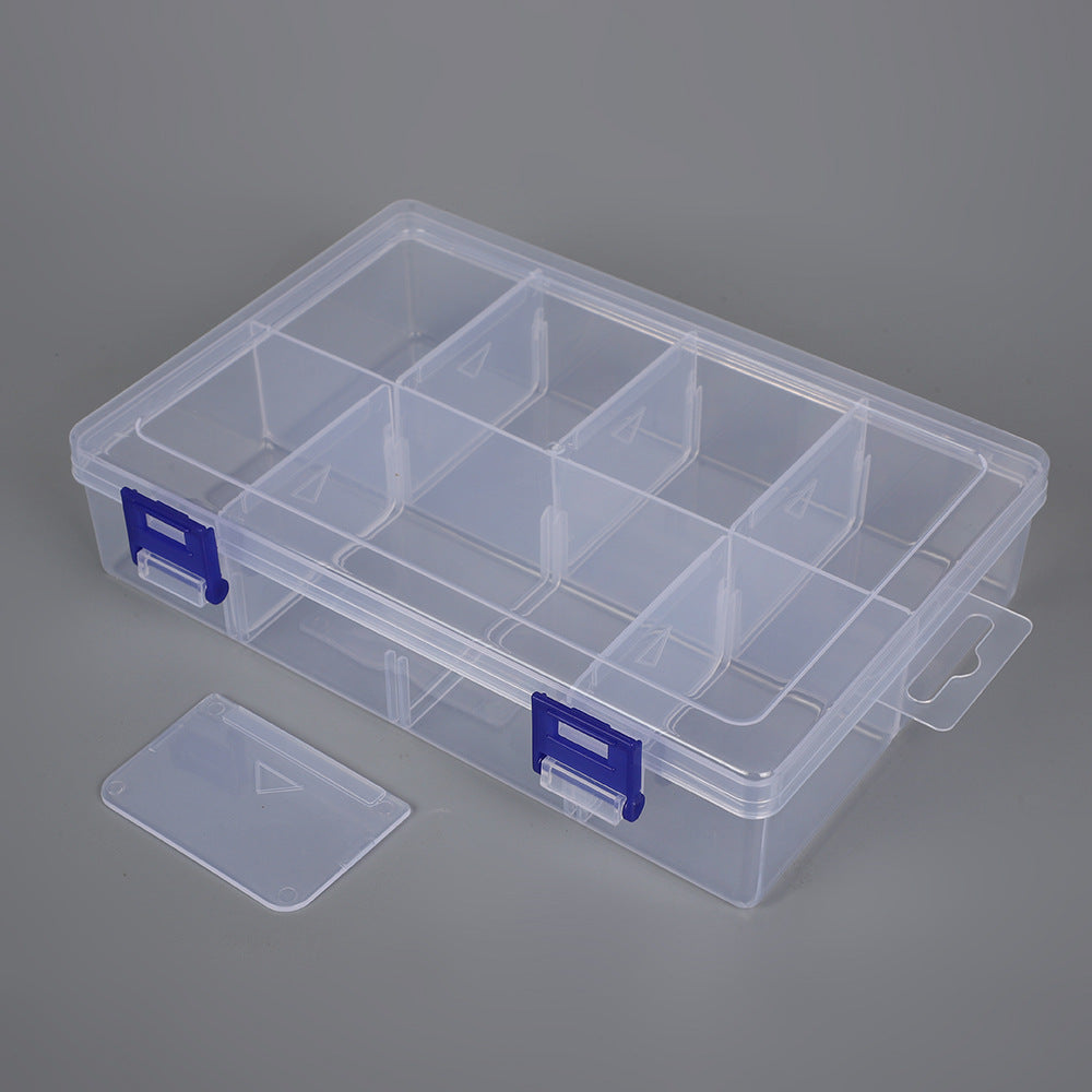 Clear Multi-Compartment Organizer Case Acalora