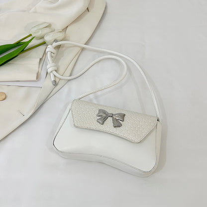 Chic Bow-Detail Handheld Clutch Bag Acalora