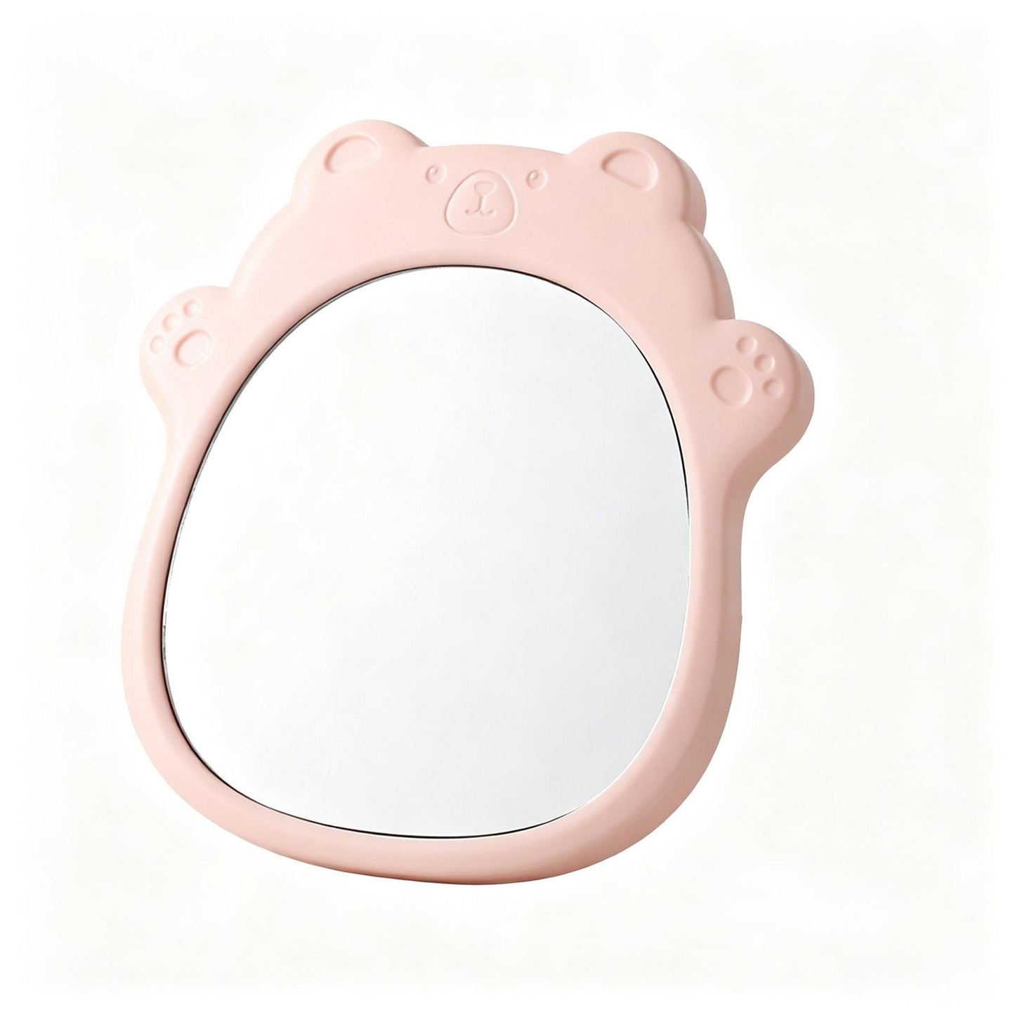 Cute Bear-Shaped Handheld Mirror
