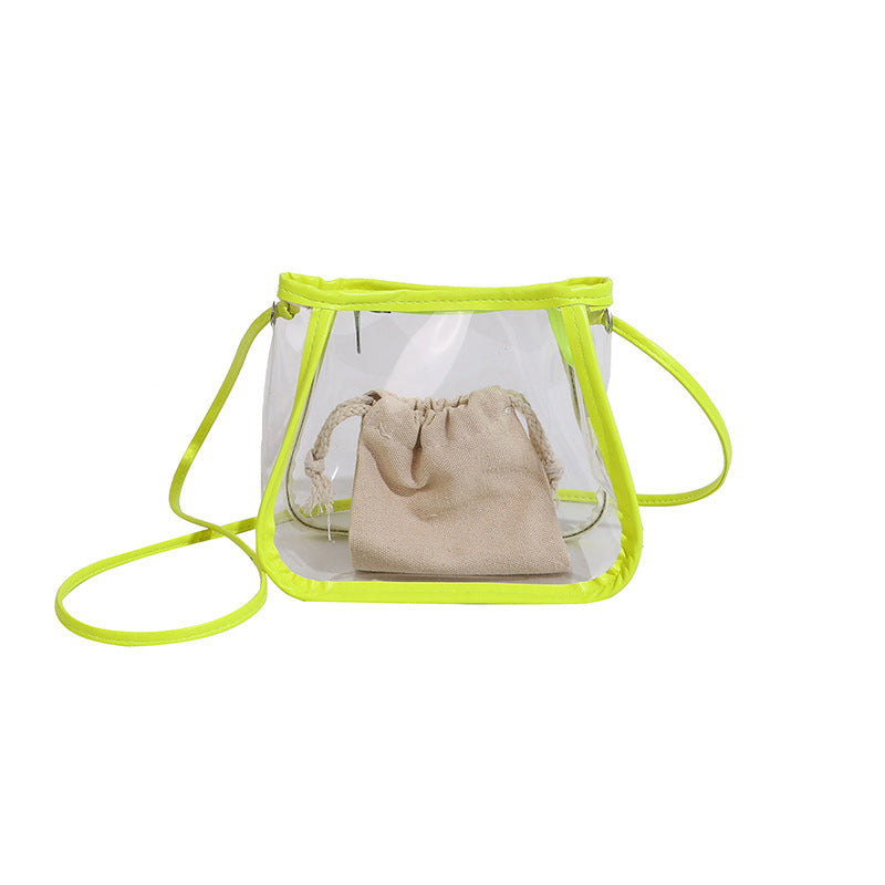 Transparent Mini Bucket Bag Acalora