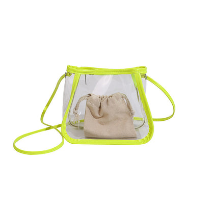 Transparent Mini Bucket Bag Acalora