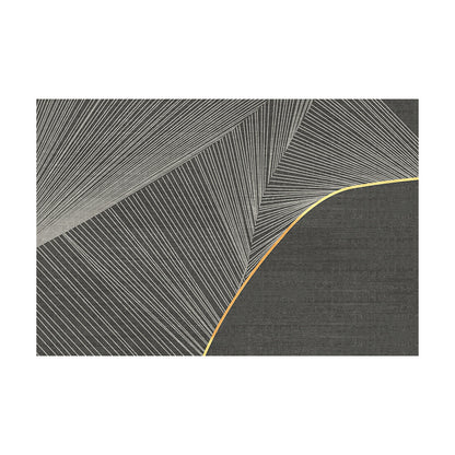 Geometric Abstract Bath Mat Acalora